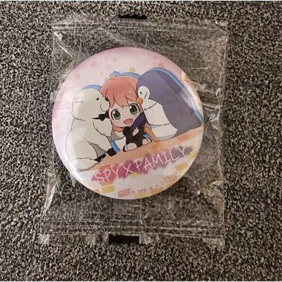 Spy X Family Anya Forger Bond Can Badge Pin Gashapon Can Badge Pin New - Picture 1 of 3